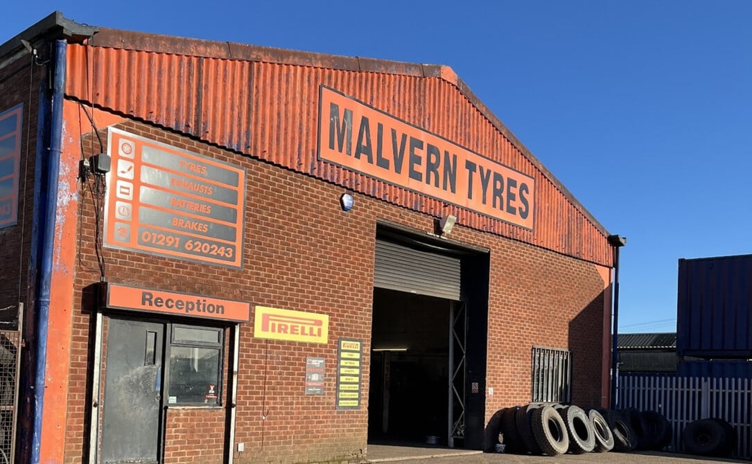 Image of the Malvern Tyres,  Chepstow centre