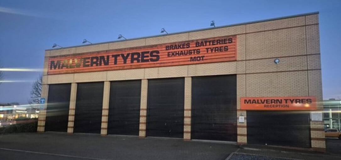 Image of the Malvern Tyres,  Bristol centre