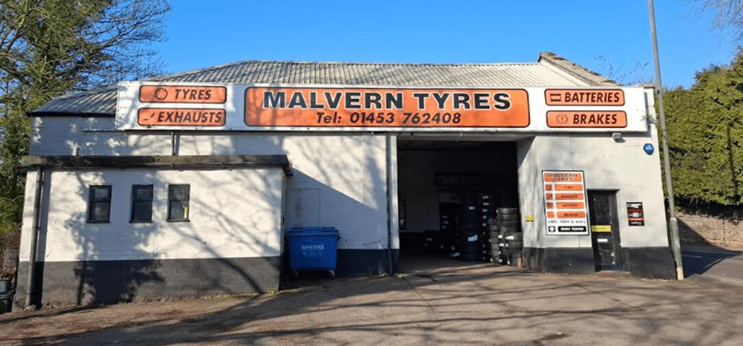 Image of the Malvern Tyres,  Stroud centre