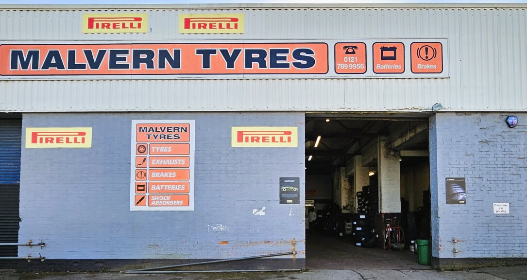 Image of the Malvern Tyres,  Birmingham centre