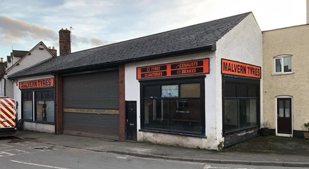 Image of the Malvern Tyres,  Ludlow centre