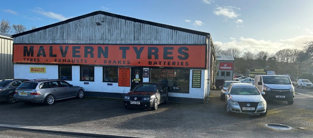 Image of the Malvern Tyres,  Dorchester centre