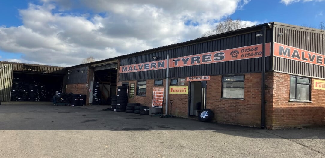 Image of the Malvern Tyres,  Leominster centre
