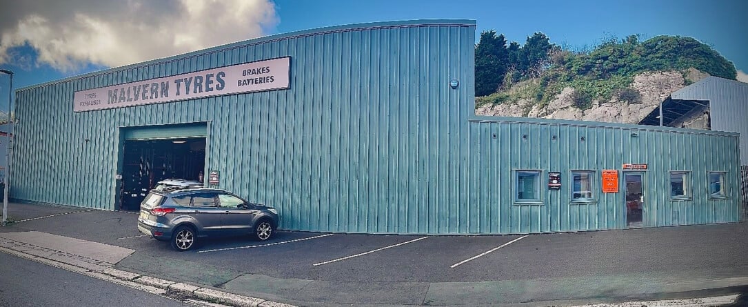 Image of the Malvern Tyres,  Plymouth centre