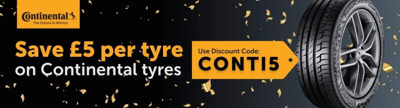 JTOL £5 off per tyre Continental